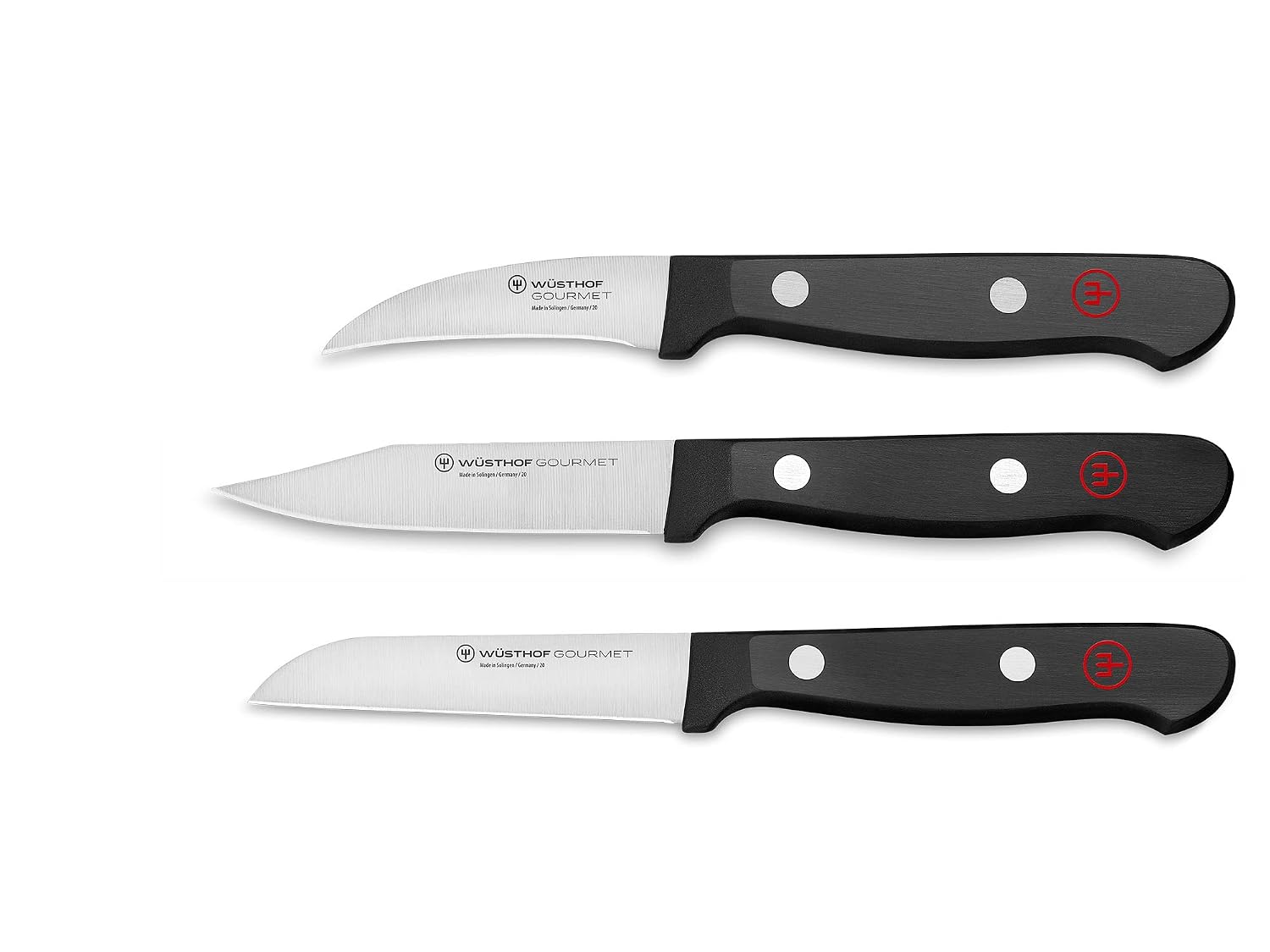 Wüsthof Gourmet 3-Piece Paring Knife Set